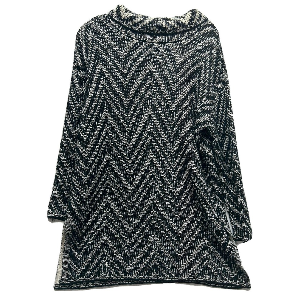 Eileen Fisher Womens Size S/P Long Sleeve White Alpaca Blend Pullover Sweater